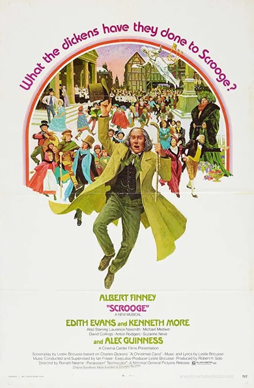 Movie poster for Scrooge with Albert Finney (1970)