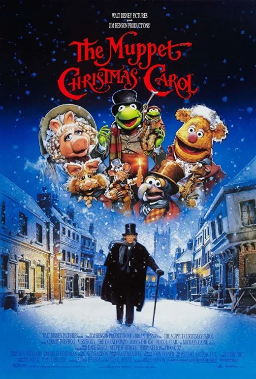 Movie poster for The Muppet Christmas Carol (1992)