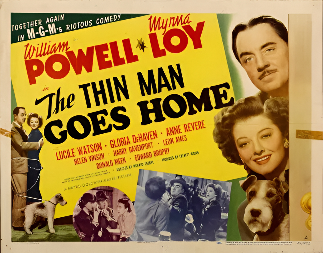 Movie poster for 'The Thin Man Goes Home'