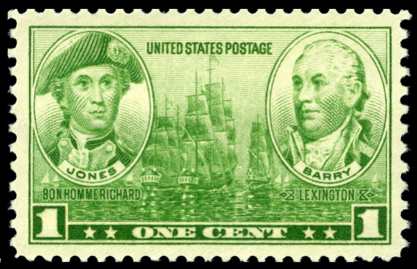 1-cent 1936 Navy stamp