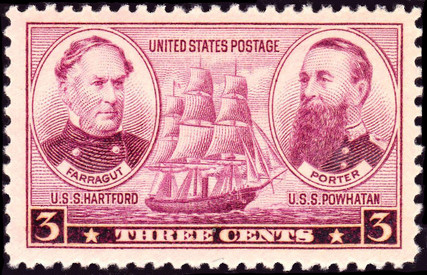 3-cent 1937 Navy stamp