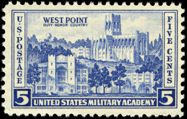 2-cent 1937 Army stamp