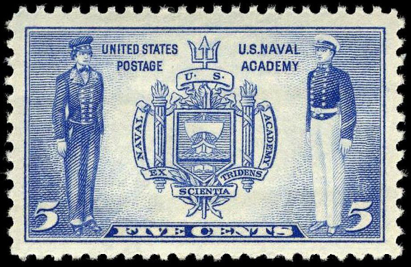 5-cent 1937 Navy stamp