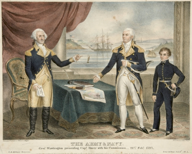 George Washington commissions John Barry