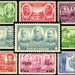 4-Cent 1937 Navy Stamp: William T. Sampson, George Dewey, and Winfield Scott Schley